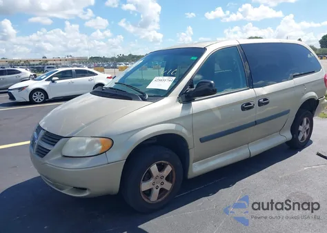 2006 Dodge Grand Caravan Se из США, поврежденный, VIN 1D4GP24R66B557168